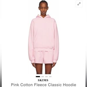 Skims RARE CHERRY BLOSSOM Fleece Hoodie